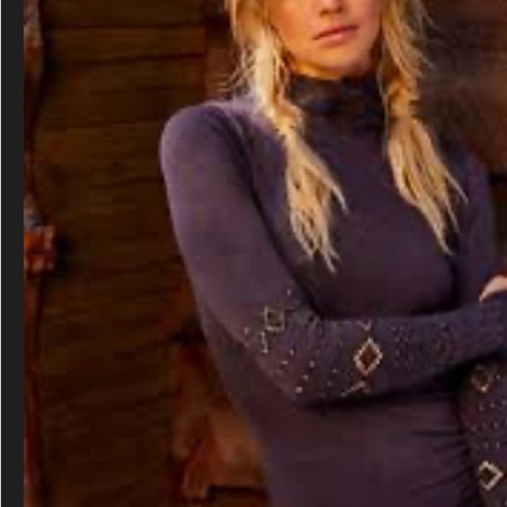 Free People Good Karma Hoodie, washed Black